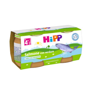 Omogeneizzato Salmone con verdure 2x80g - HiPP