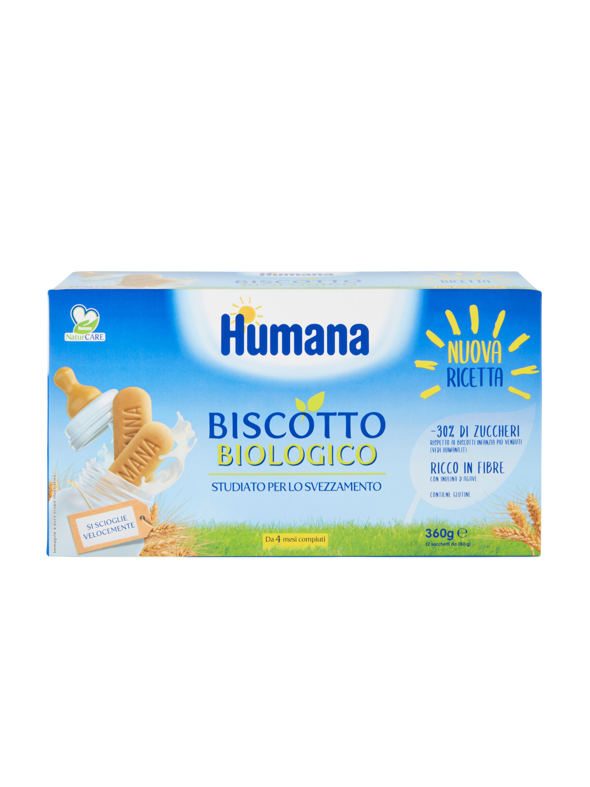 Humana biscotto biologico 360 gr - HUMANA