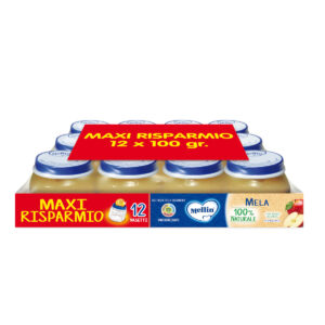 Mellin omogeneizzato mela 12x100 gr - MELLIN