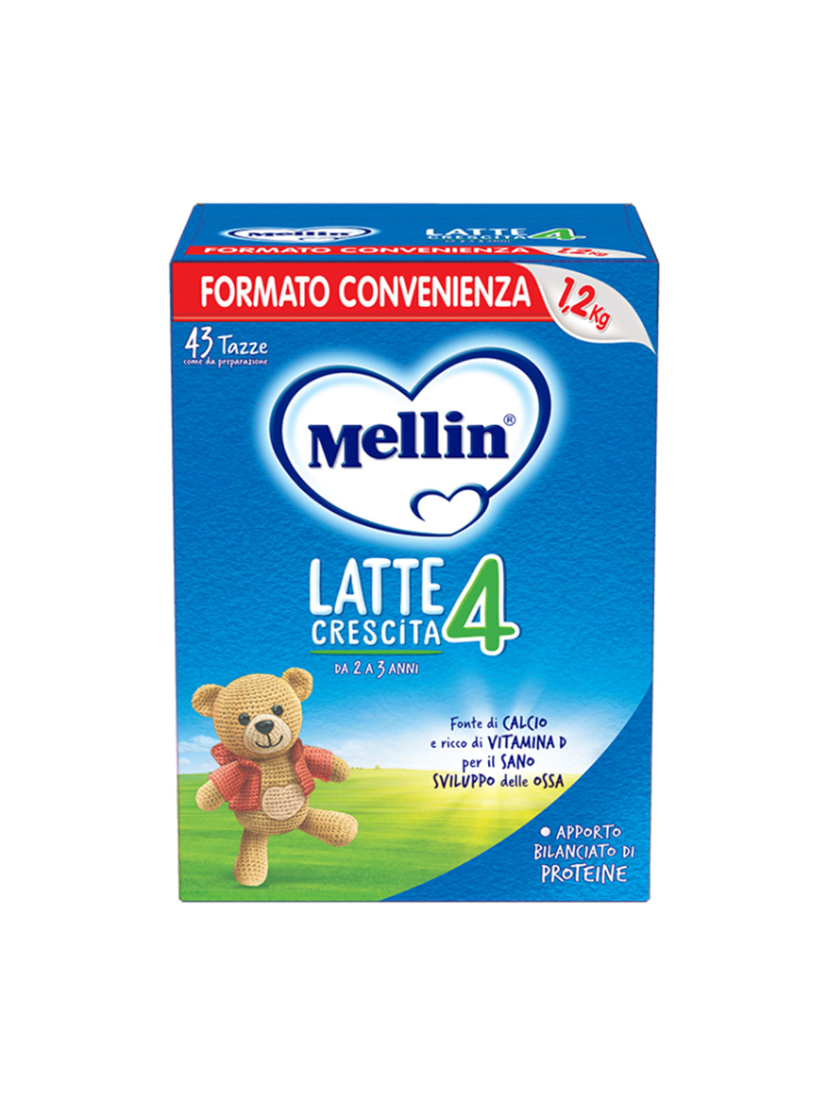 Mellin - latte mellin 4 polvere 1200 gr - MELLIN