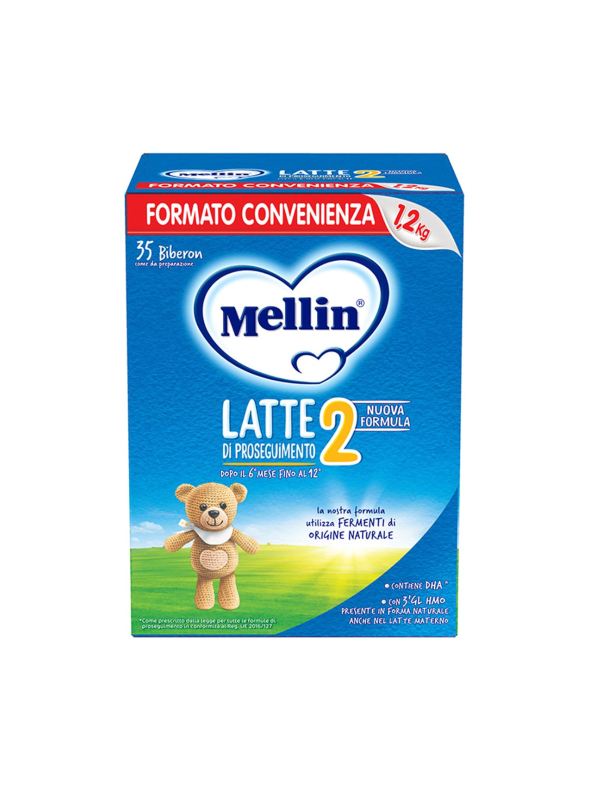 Mellin - latte mellin 2 1200 gr - Mellin