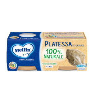 MELLIN Omogeneizzato platessa 2x80 gr - MELLIN