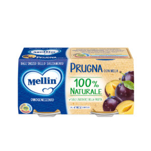 MELLIN Omogeneizzato prugna  2x100 gr - MELLIN