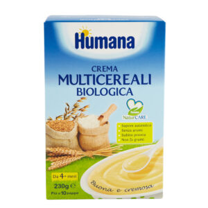 HUMANA Crema multicereali biologica 230 gr - HUMANA