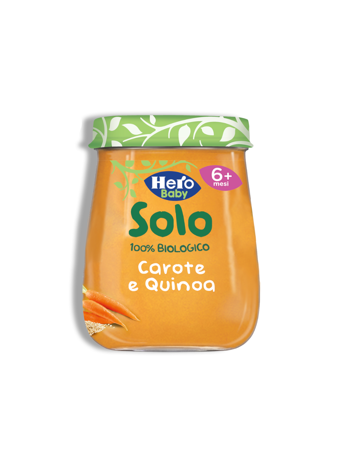 Omogeneizzato carota quinoa 120 gr - Hero Solo