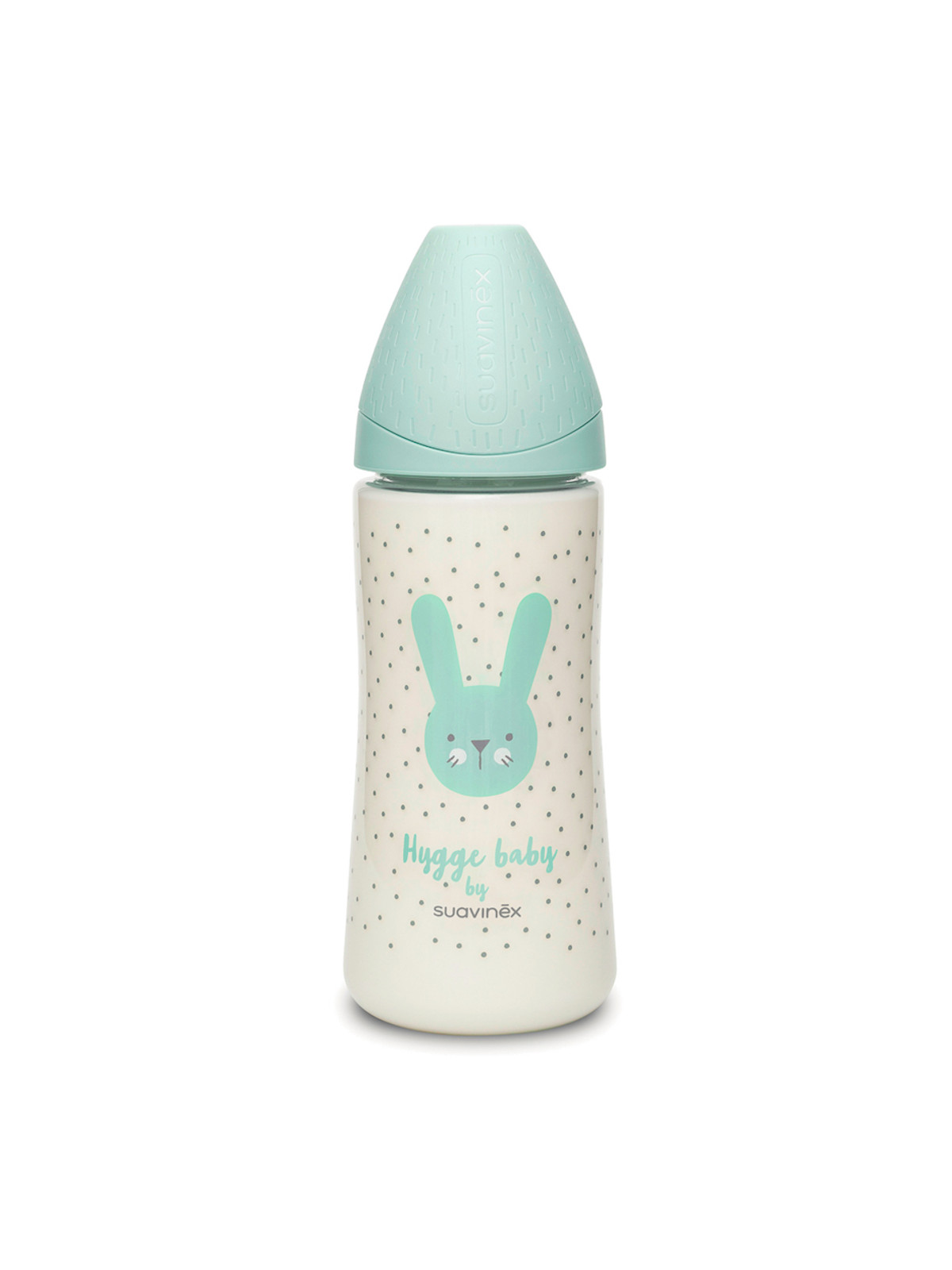 Hygge bib 360 pappa s coniglio pois verde - SUAVINEX
