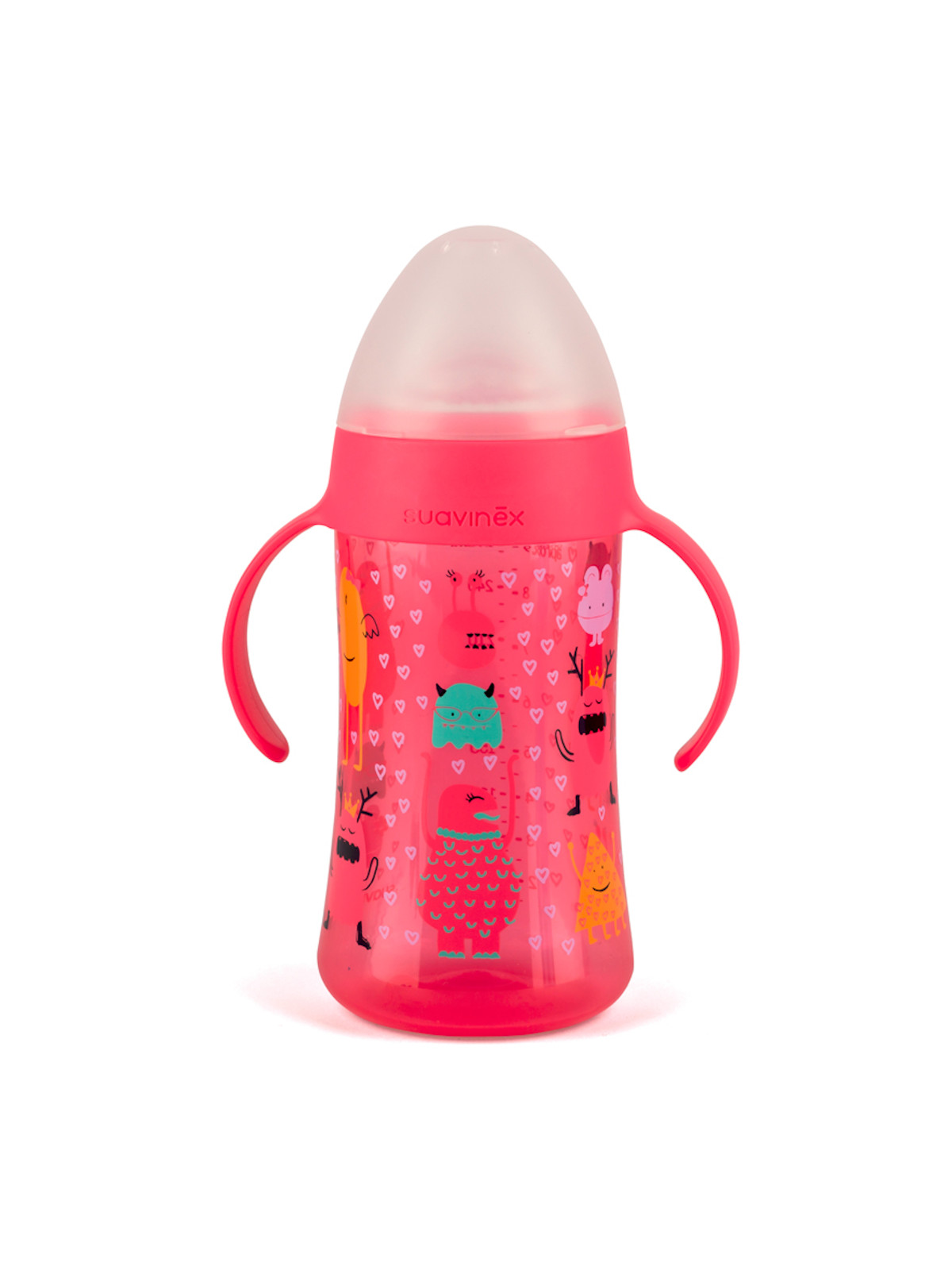 Biberon second 270 ml +12m beccuccio silicone - SUAVINEX