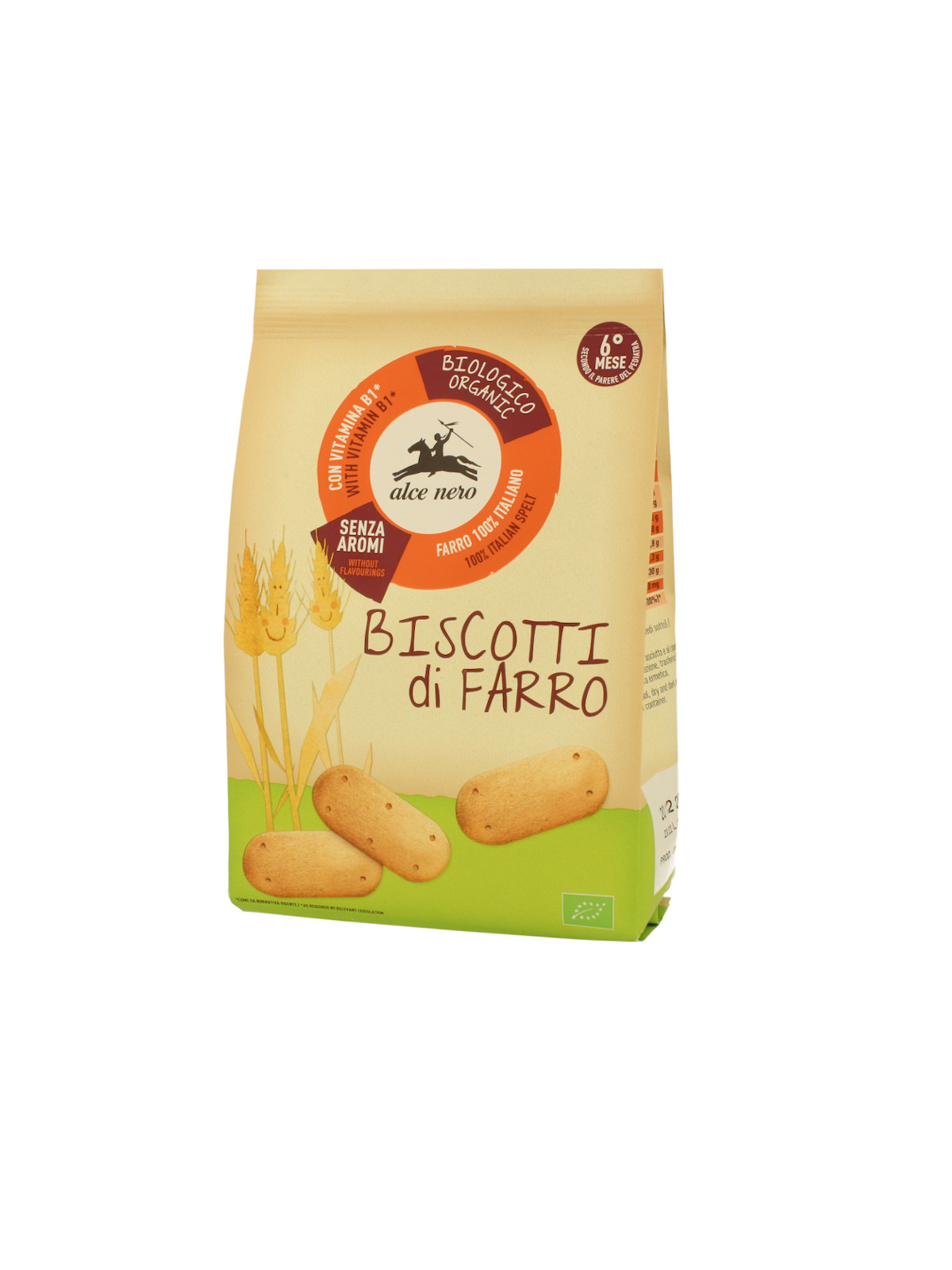 Biscotti al farro baby food bio alcenero 250g - Alce Nero