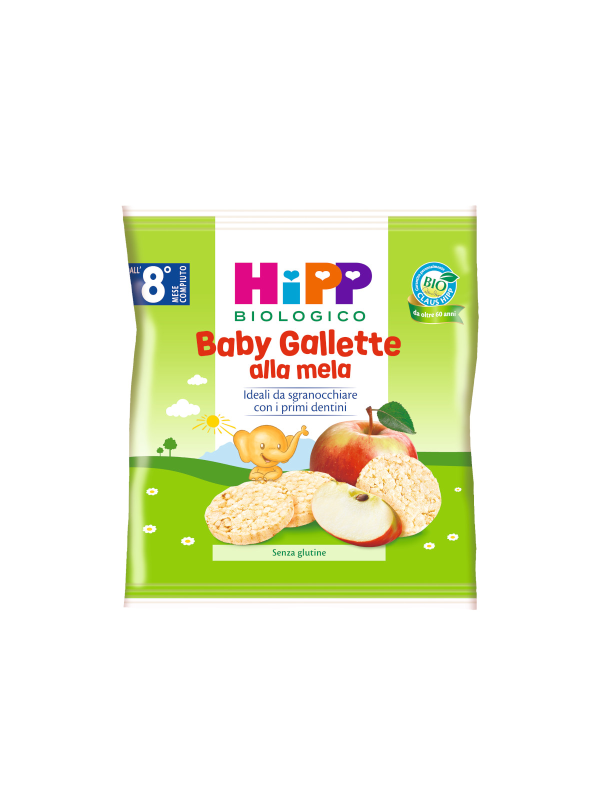 Baby gallette di riso alla mela 30g - HiPP
