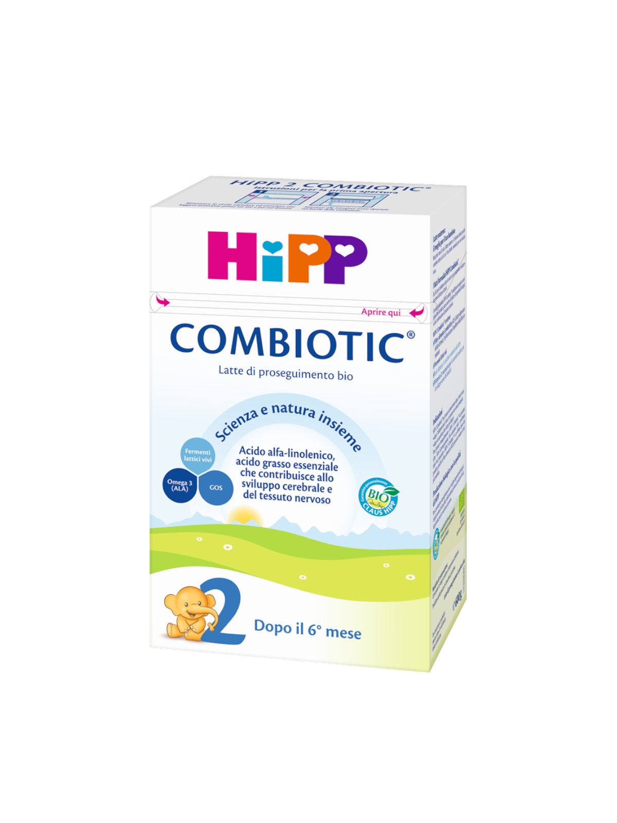 Latte 2 combiotic proseguimento polvere 600g - Hipp