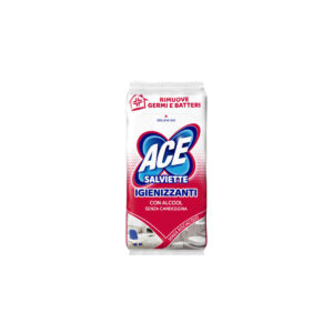 Ace - salviette igienizzanti con alcool 40 pz - Ace