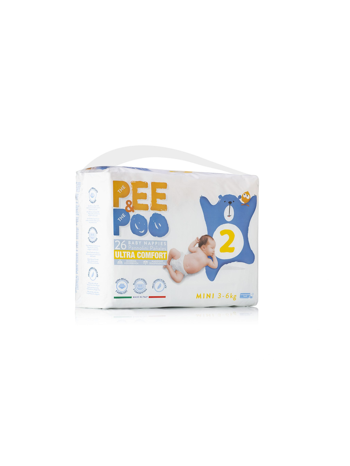 Pee&poo mini taglia 2 - 26 pz -