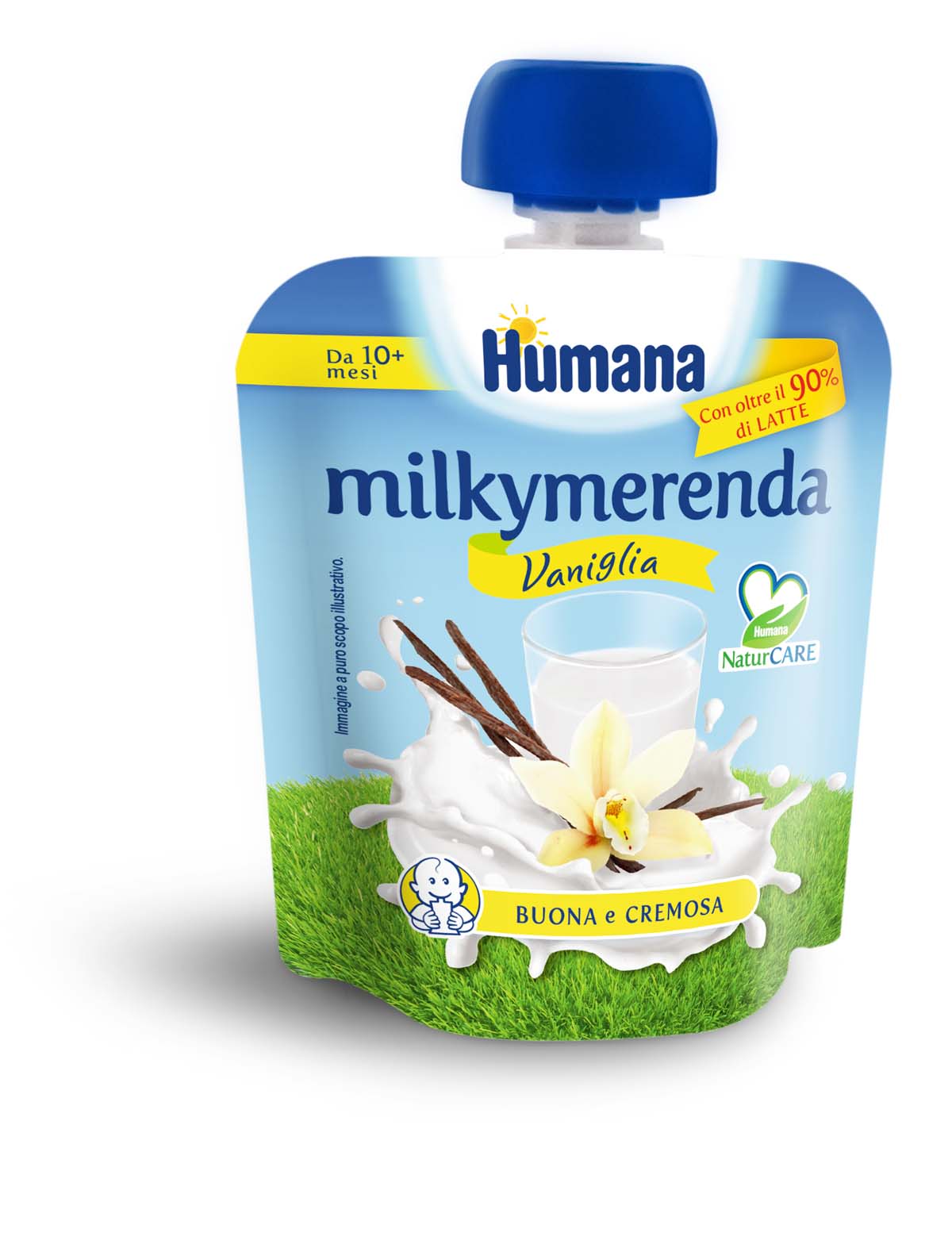 Humana milkymerenda vaniglia 85gr - HUMANA