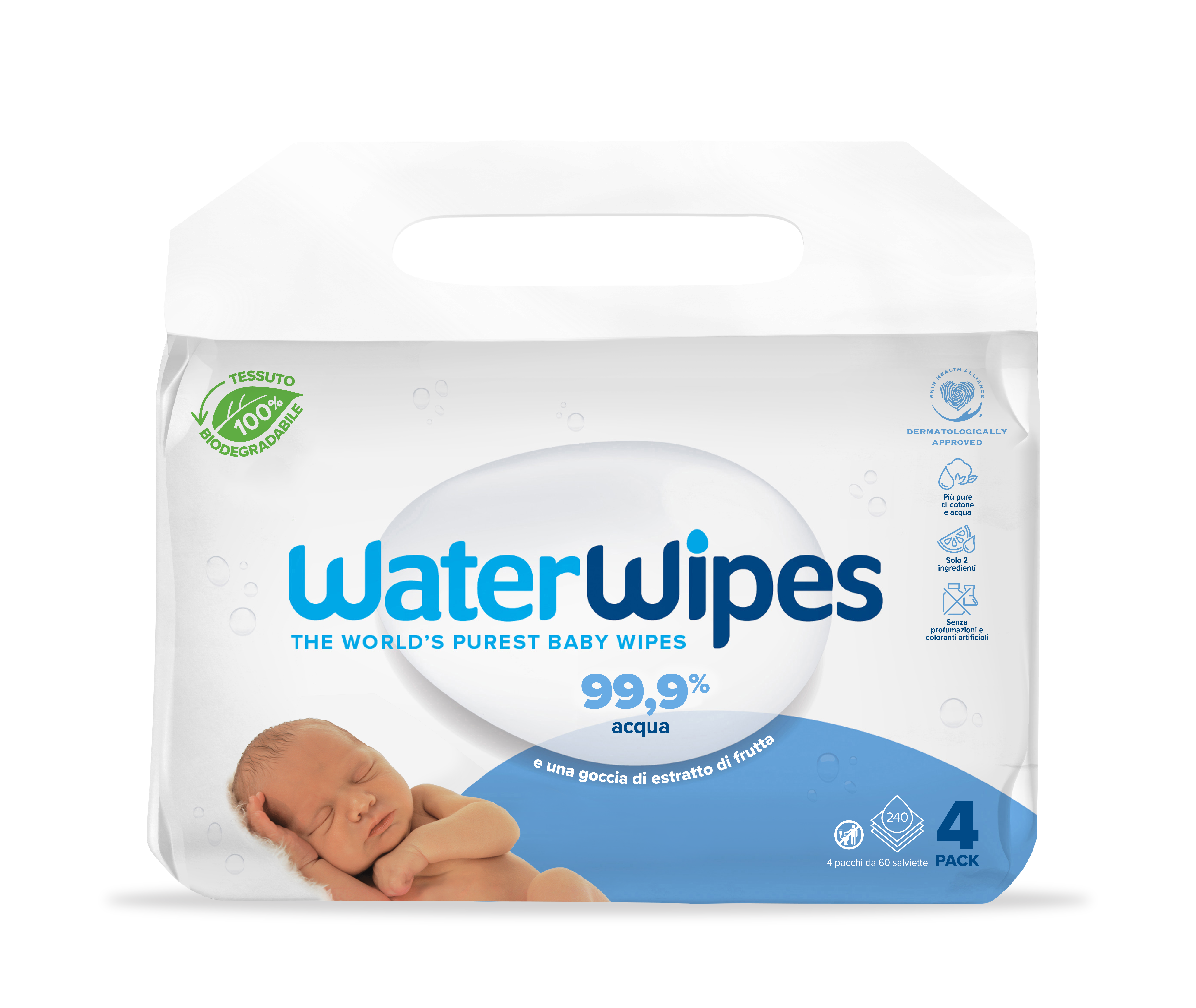 Water wipes-salviette umidificate - WATER WIPES
