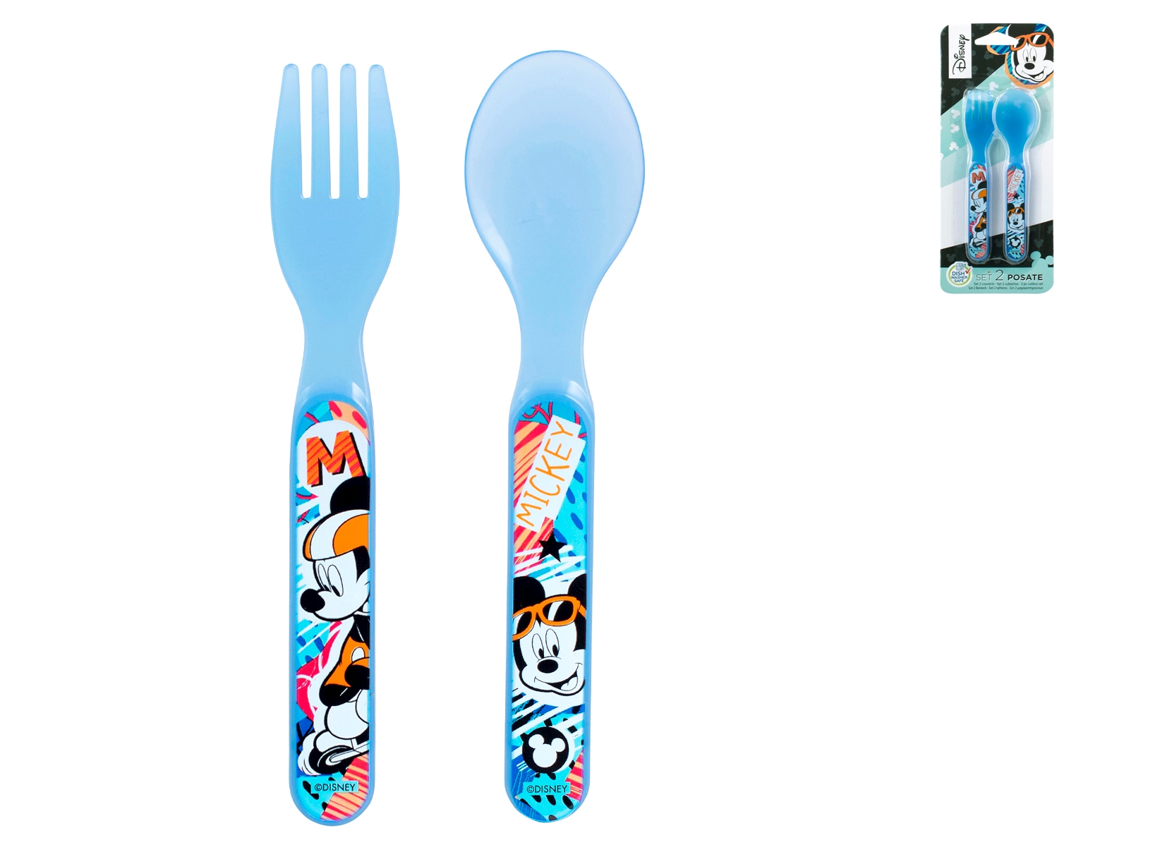 Lulabi - set cucchiaio-forchetta disney mickeyurban - LULABI