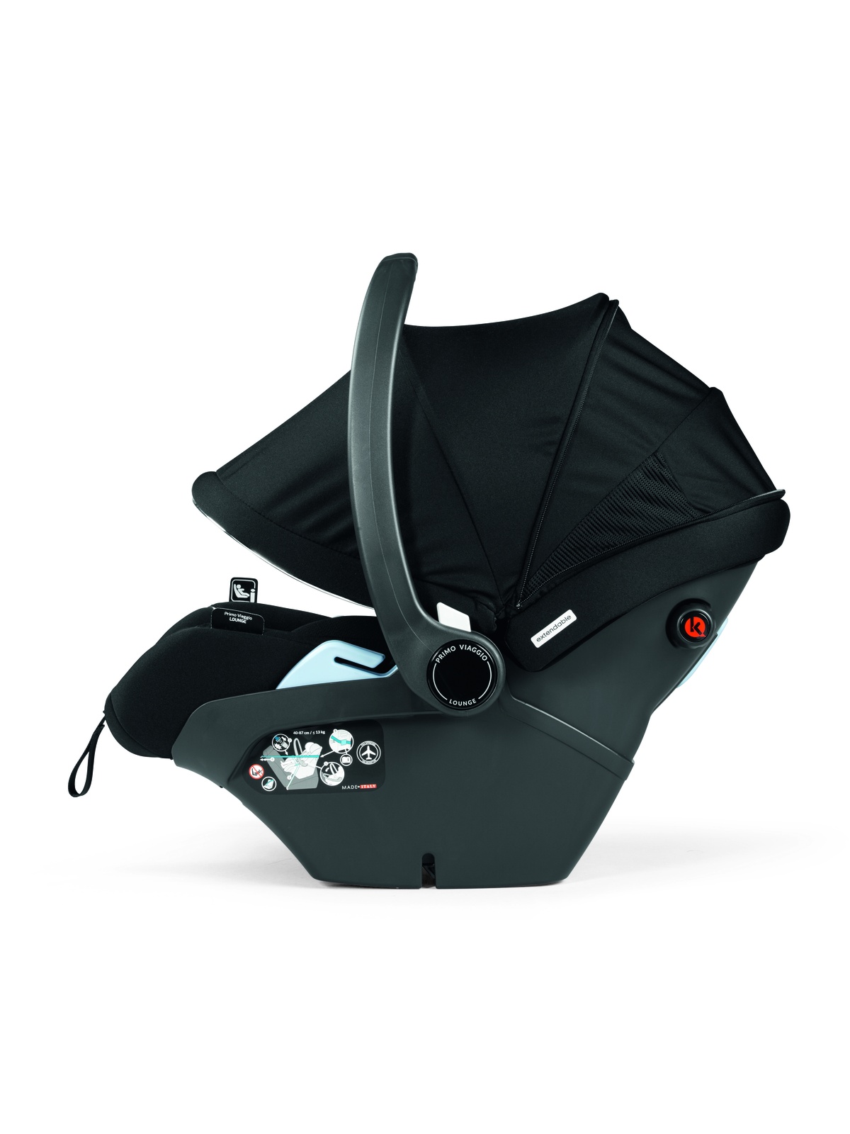 Peg perego - primo viaggio lounge black shine - PEGPEREGO