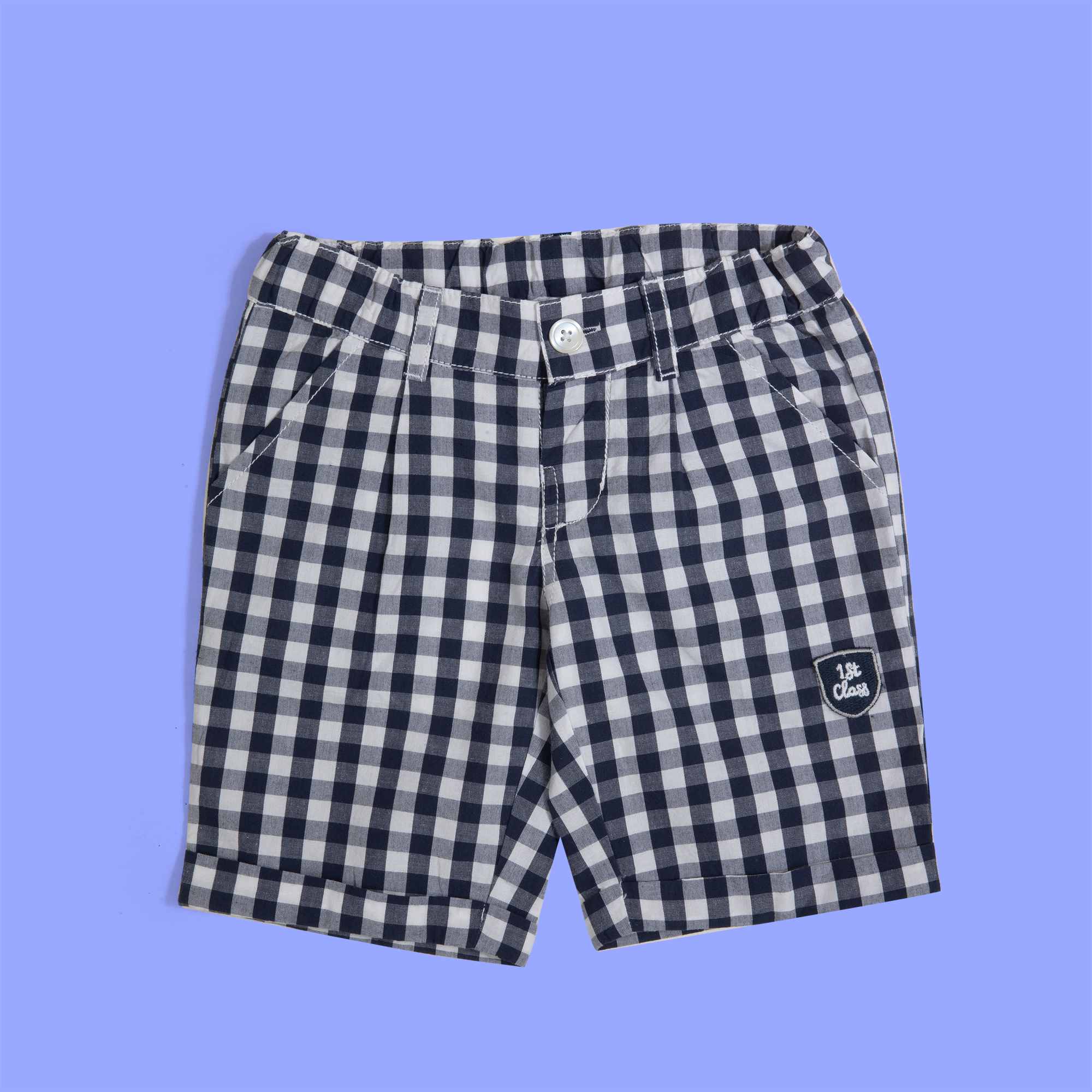 Mawi bermuda blu vichy - Mawi