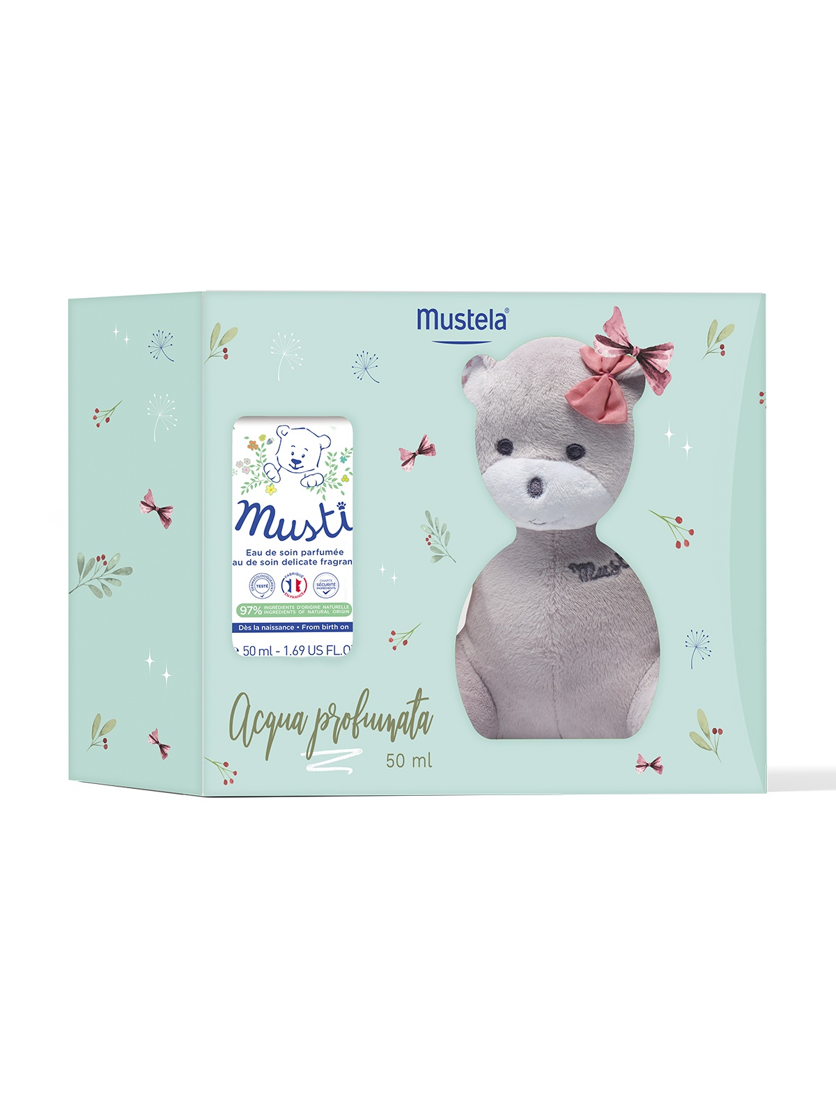 Mustela - acqua profumata cofanetto musti girl - Mustela