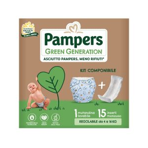 Pampers - pampers green gen trial kit 15 ins norm+1mut - Pampers