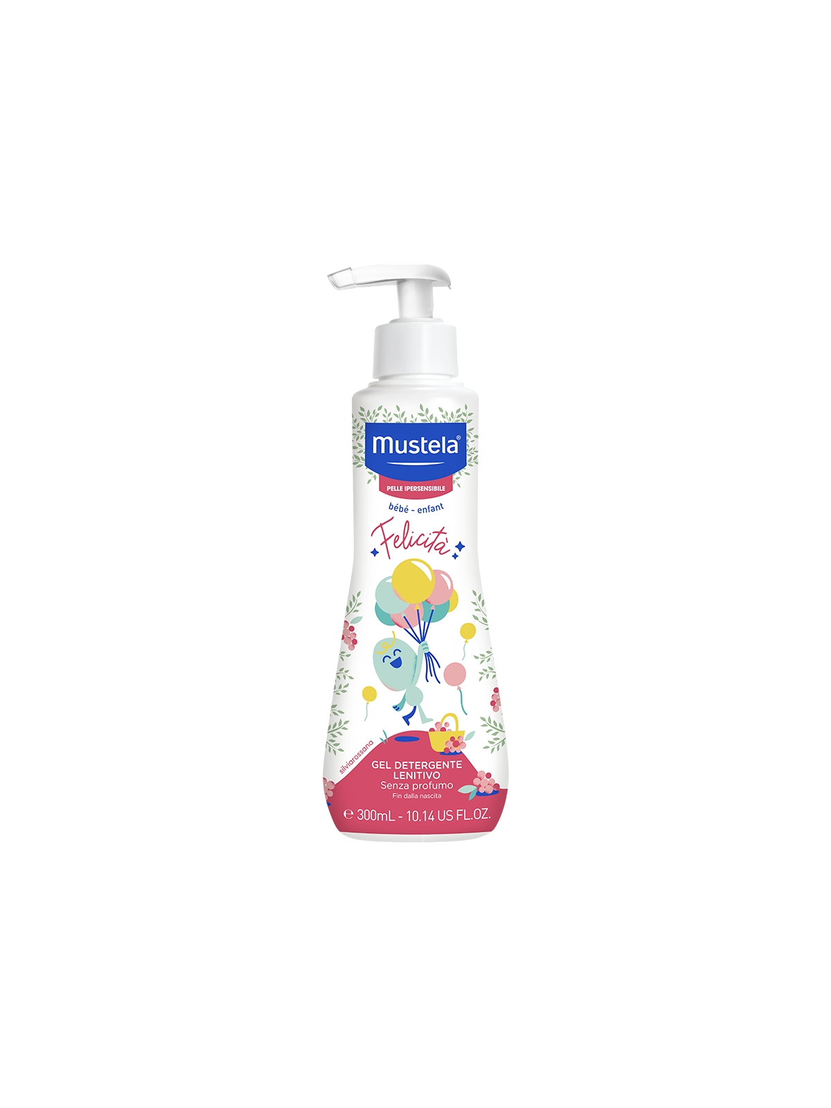 Mustela felicita’ - gel detergente lenitivo 300ml - Mustela