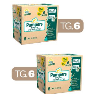 Pampers - 2 esapack  baby dry xl x114 - 