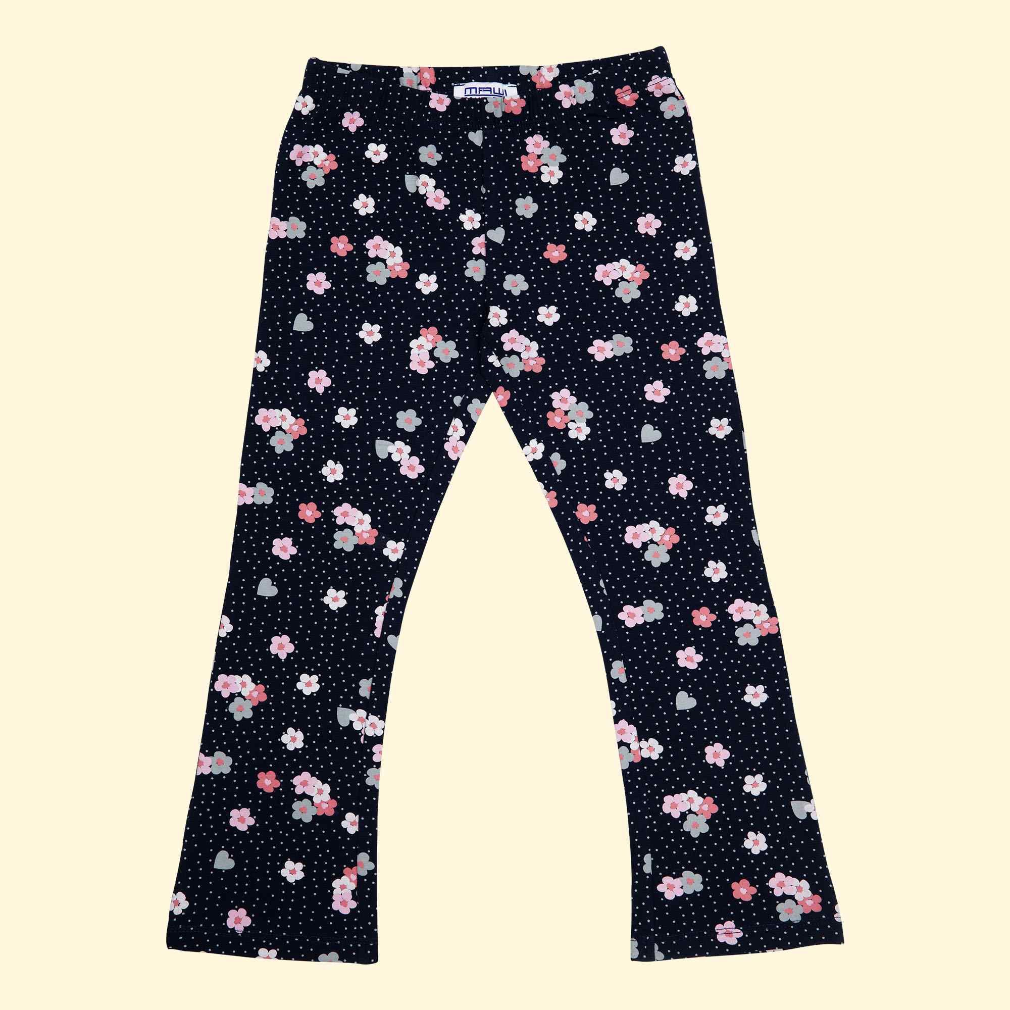 Mawi legging a zampa stampa fiori - Mawi