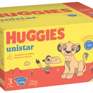 Huggies unistar mega pack tg.3 156 (52x3) pezzi - Huggies