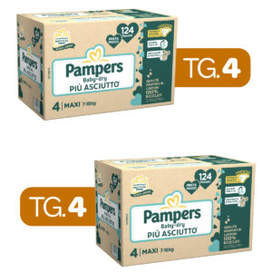 Pampers - 2 penta baby dry maxi x124 - 