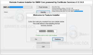 Feature Installer Code for BMW / MINI NBT EVO ( IDrive 5 / IDrive 6 )