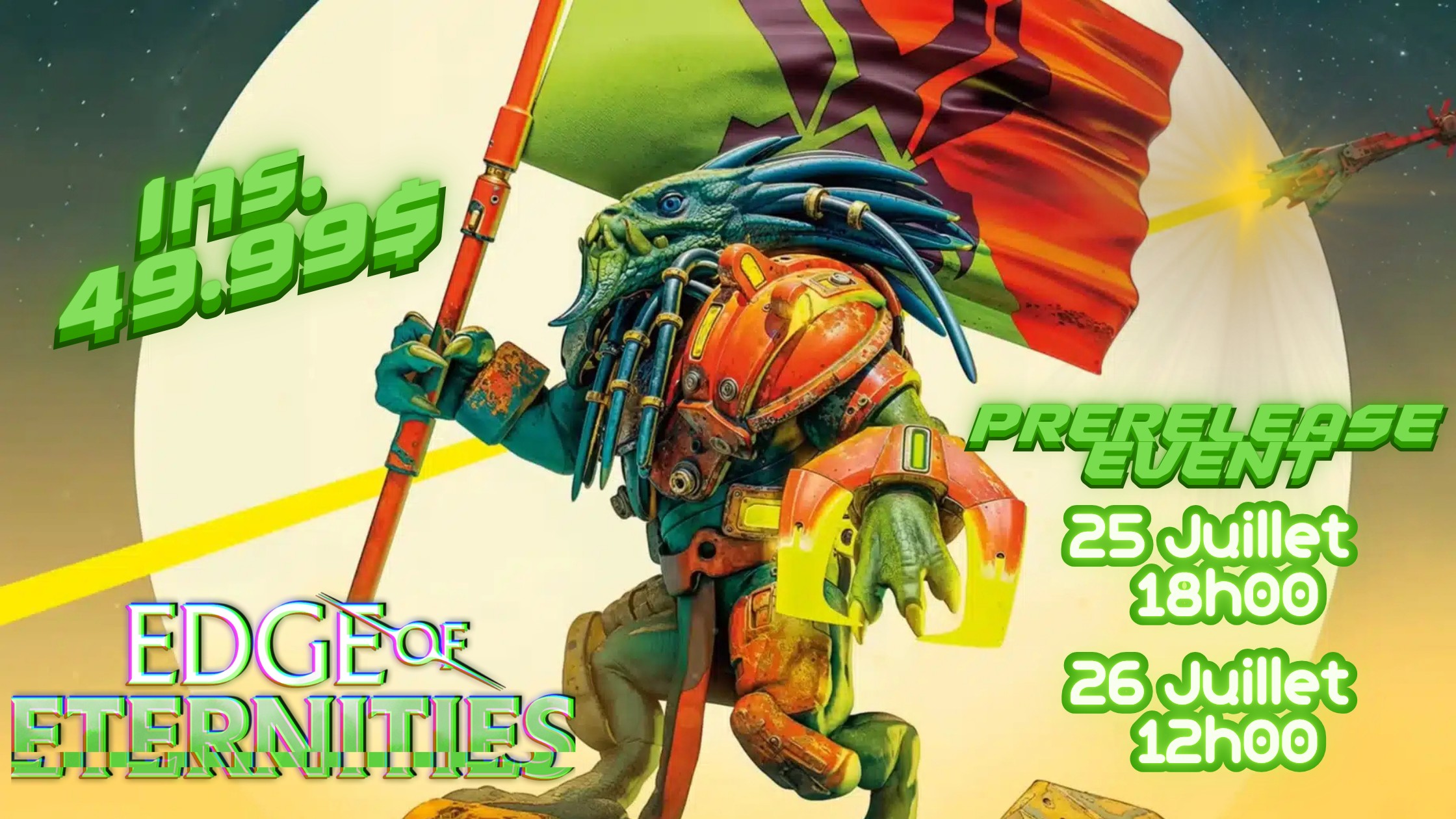 Universes Beyond - Edge of Eternities Pre-Release - Vendredi