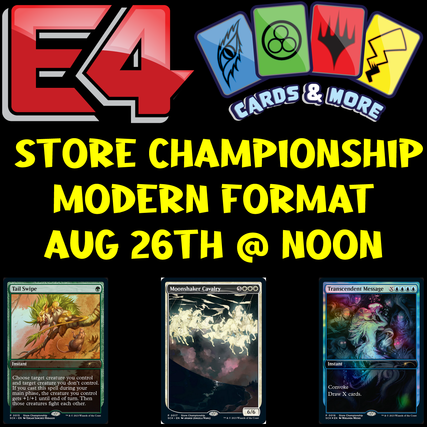 E4 Cards & More