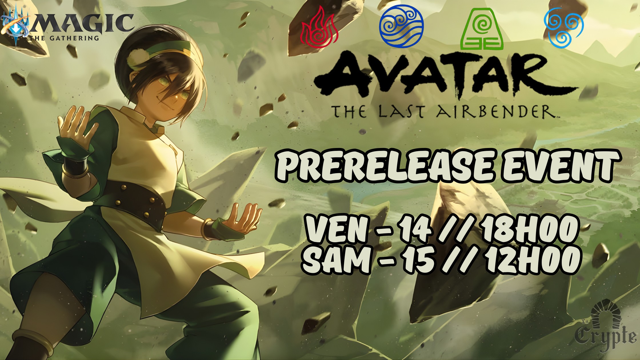 Universes Beyond - Avatar: The Last Airbender Prerelease - Samedi
