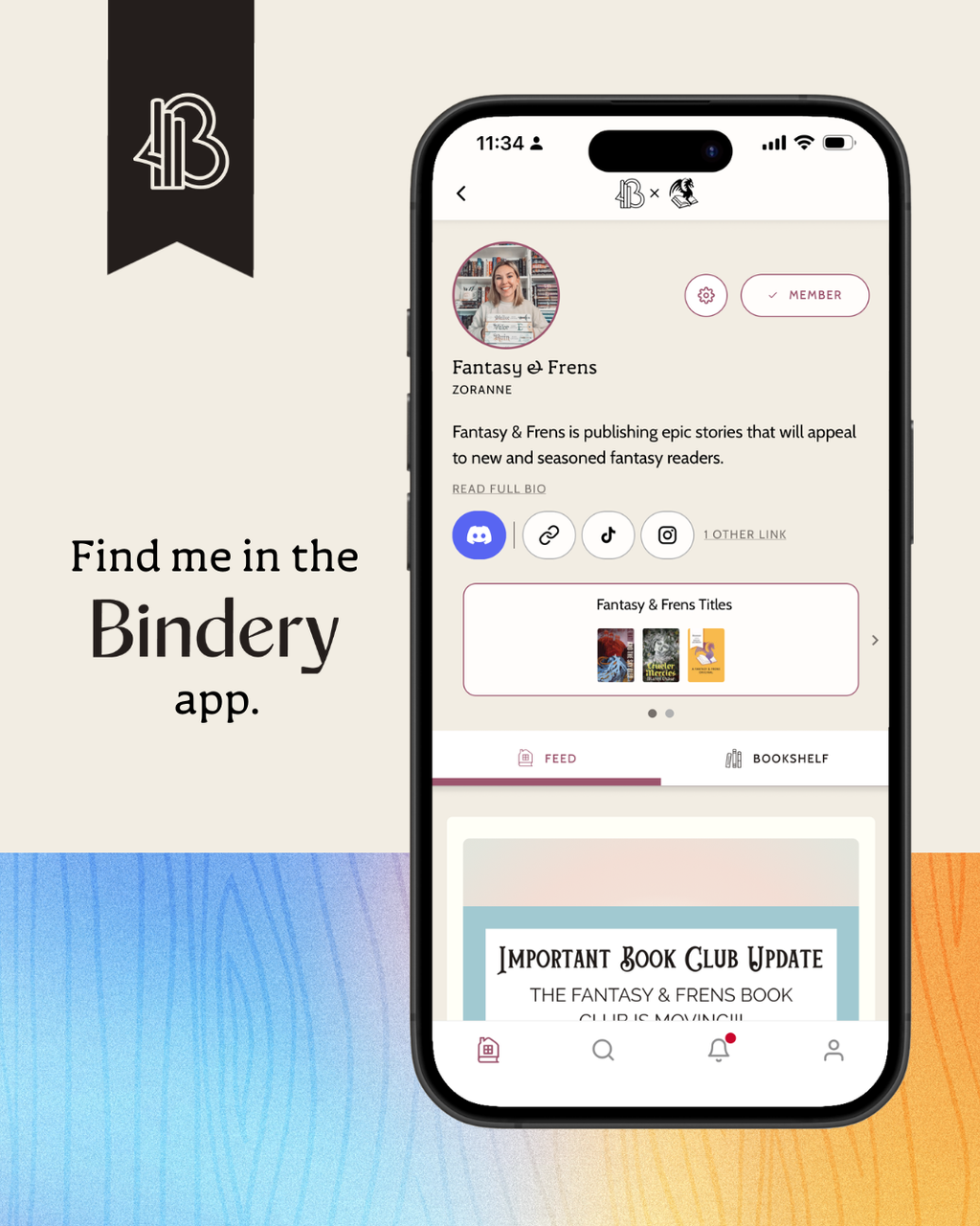 The Bindery Books App is LIVE!!! 🎉