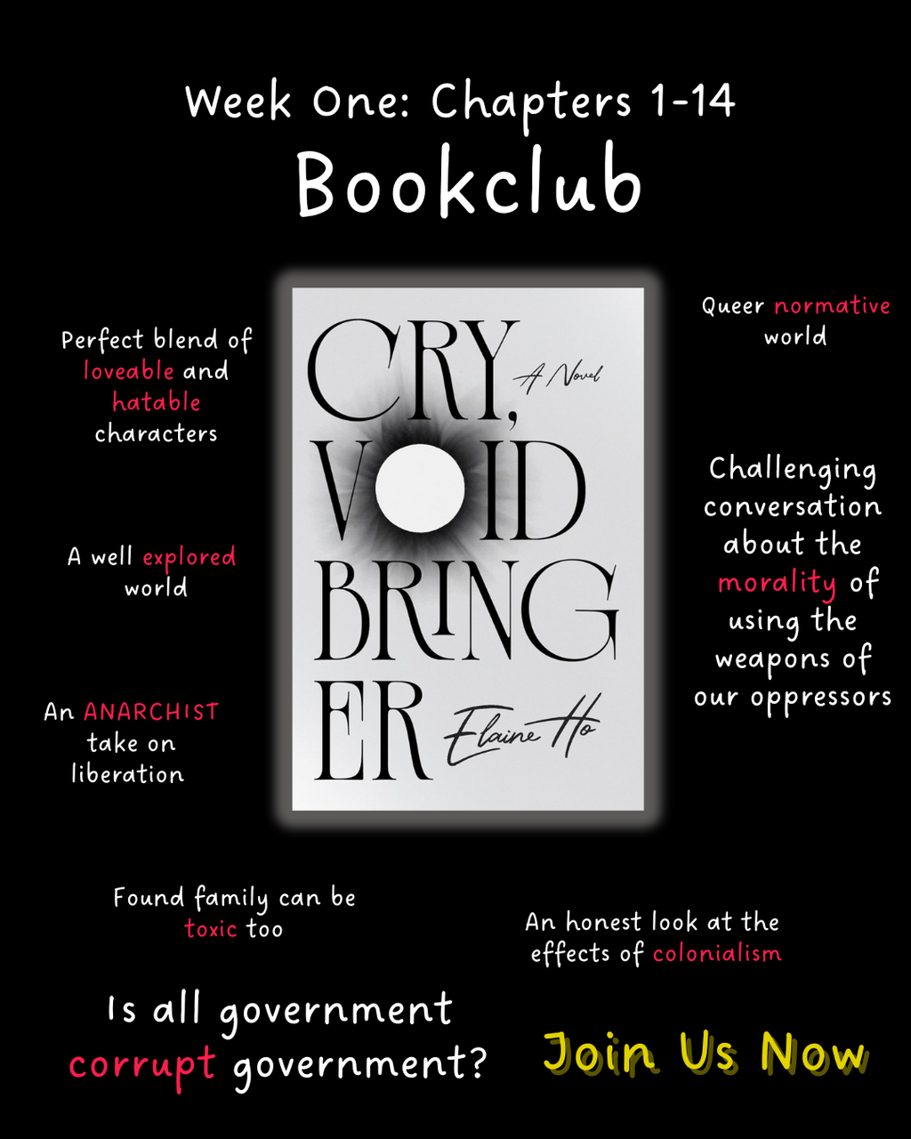 BOOKCLUB: Week One of Cry, Voidbringer 
