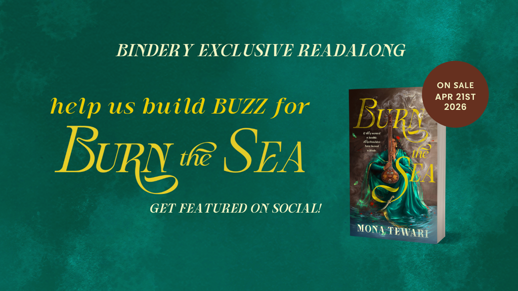 BURN THE SEA Readalong! Get featured on Social & ENTER TO WIN an Exclusive PRIZE!