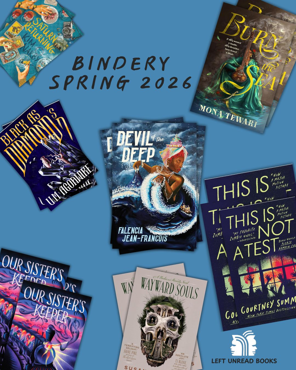 I read Bindery's Spring, 2026 season! Here are my initial thoughts!