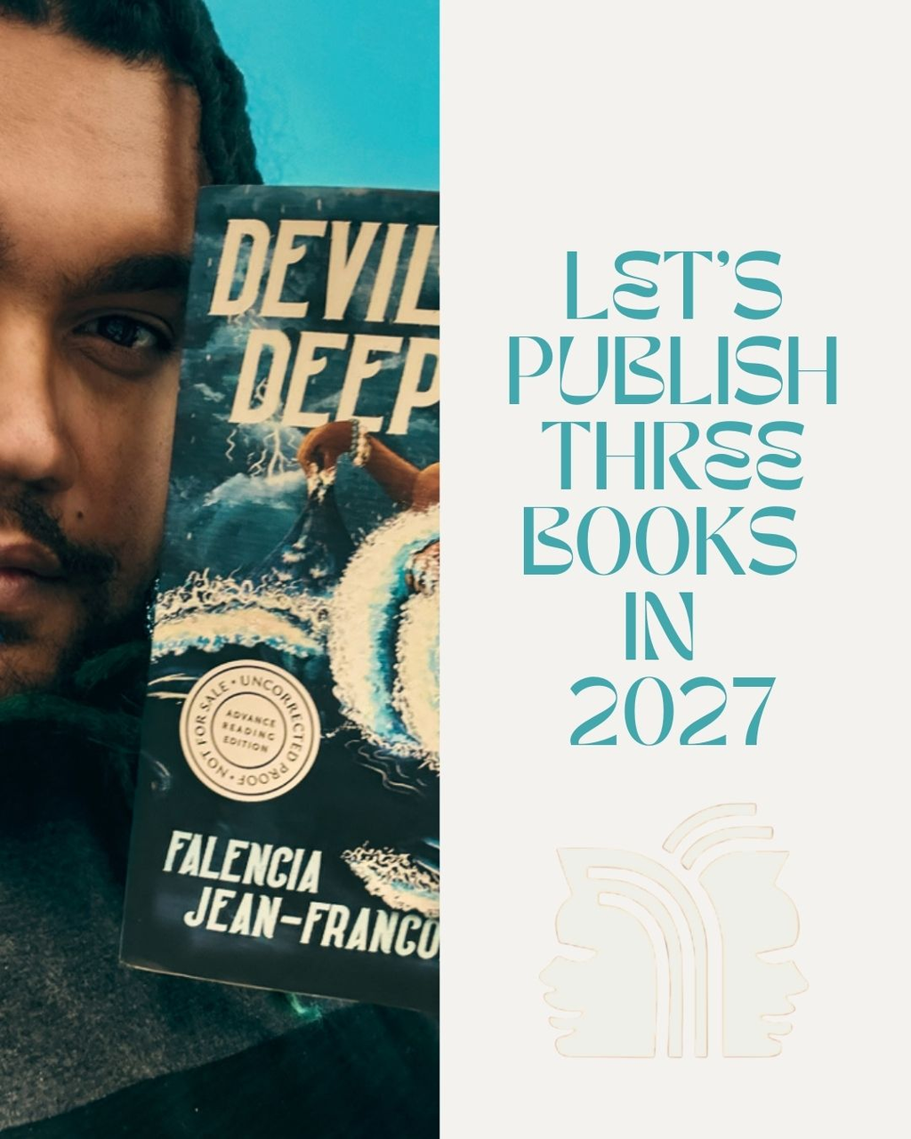 Let's publish THREE books in 2027