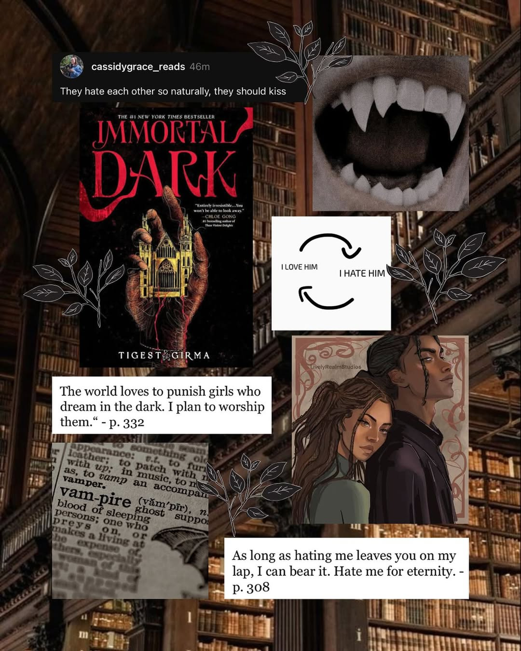 Immortal Dark Mini Book Review