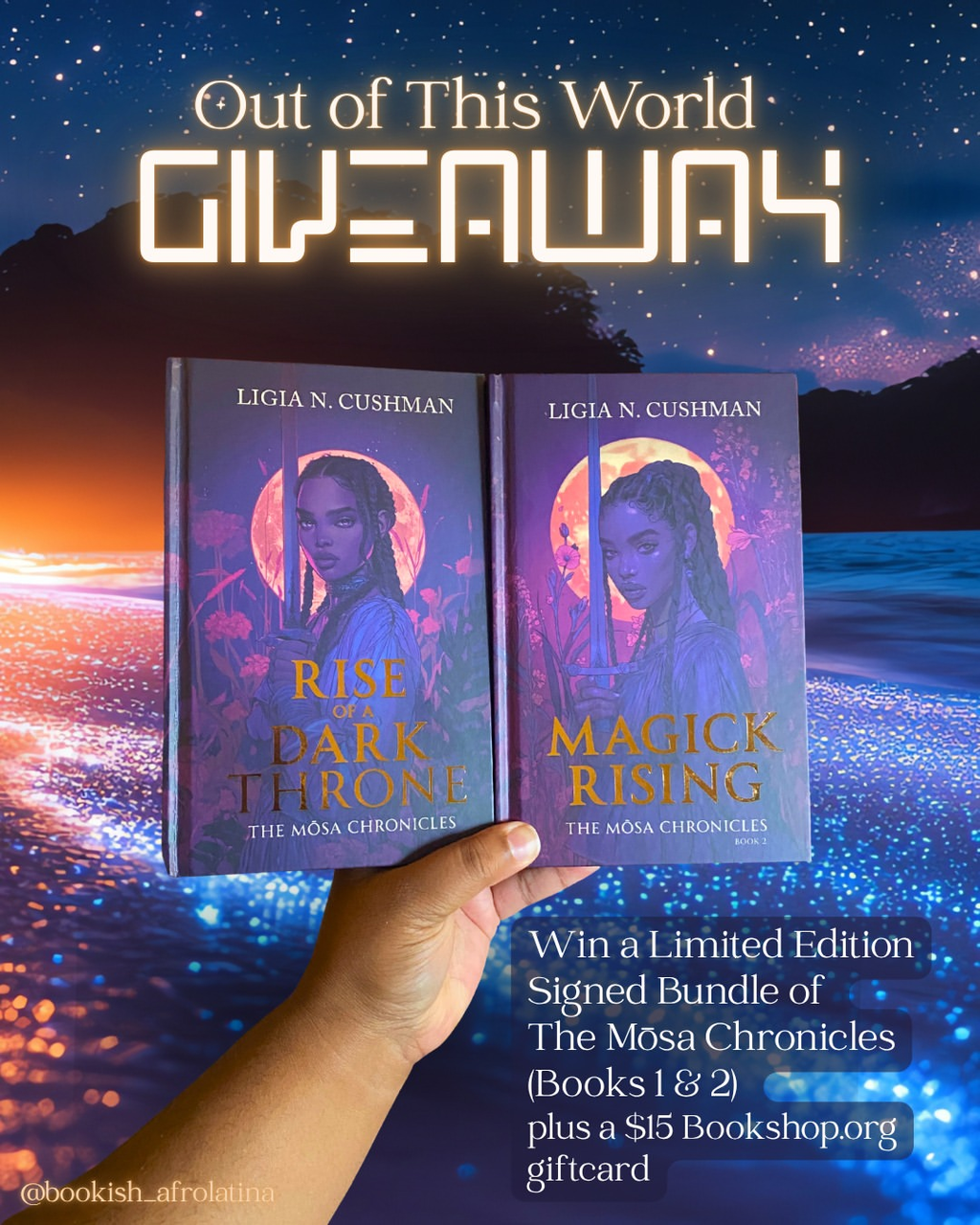 I'm hosting an Out of This World giveaway on IG!