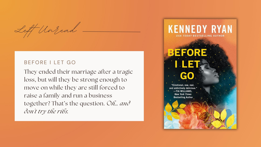 Book Review: Before I Let Go by Kennedy Ryan