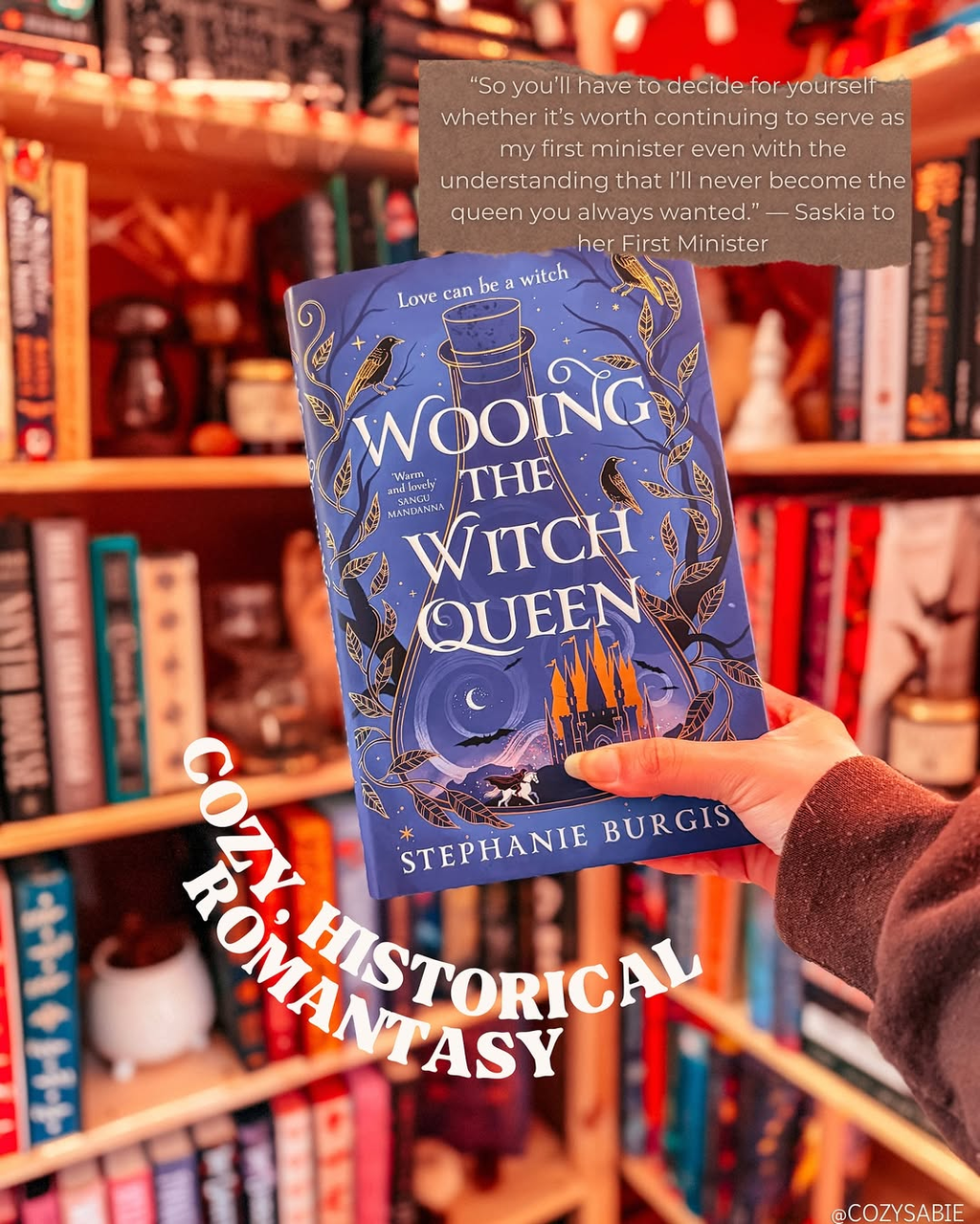 “For once, she truly wished that Mirjana was by her side to interpret social cues for her.” 