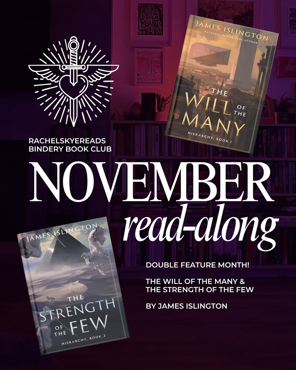 November Book Club Double Feature!