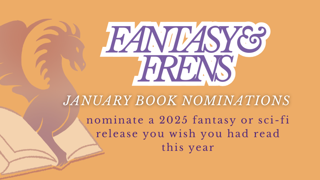 January Book Club Nominations!