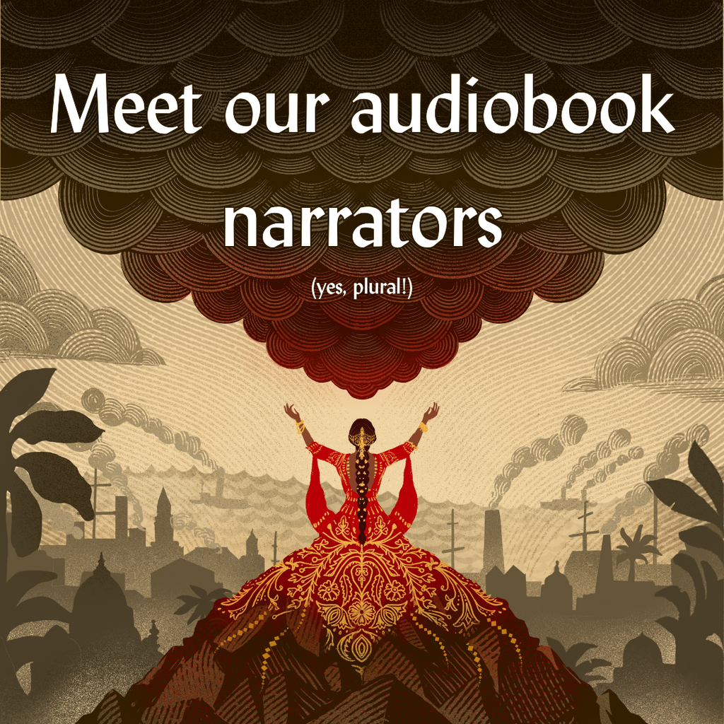 Meet our audiobook narrators for TO BARGAIN WITH MORTALS!