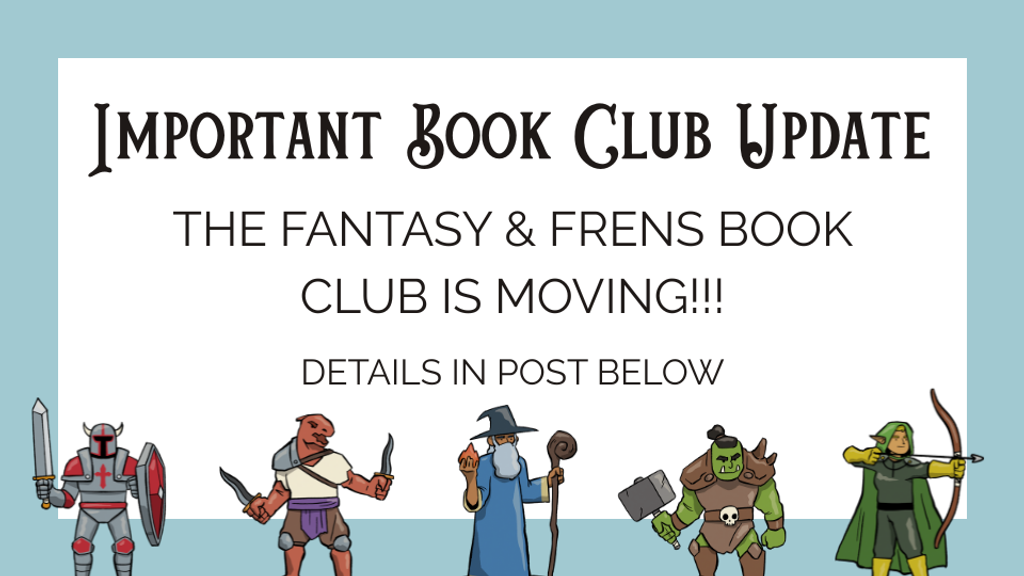 ‼️BIG BOOK CLUB UPDATE! PLEASE READ‼️