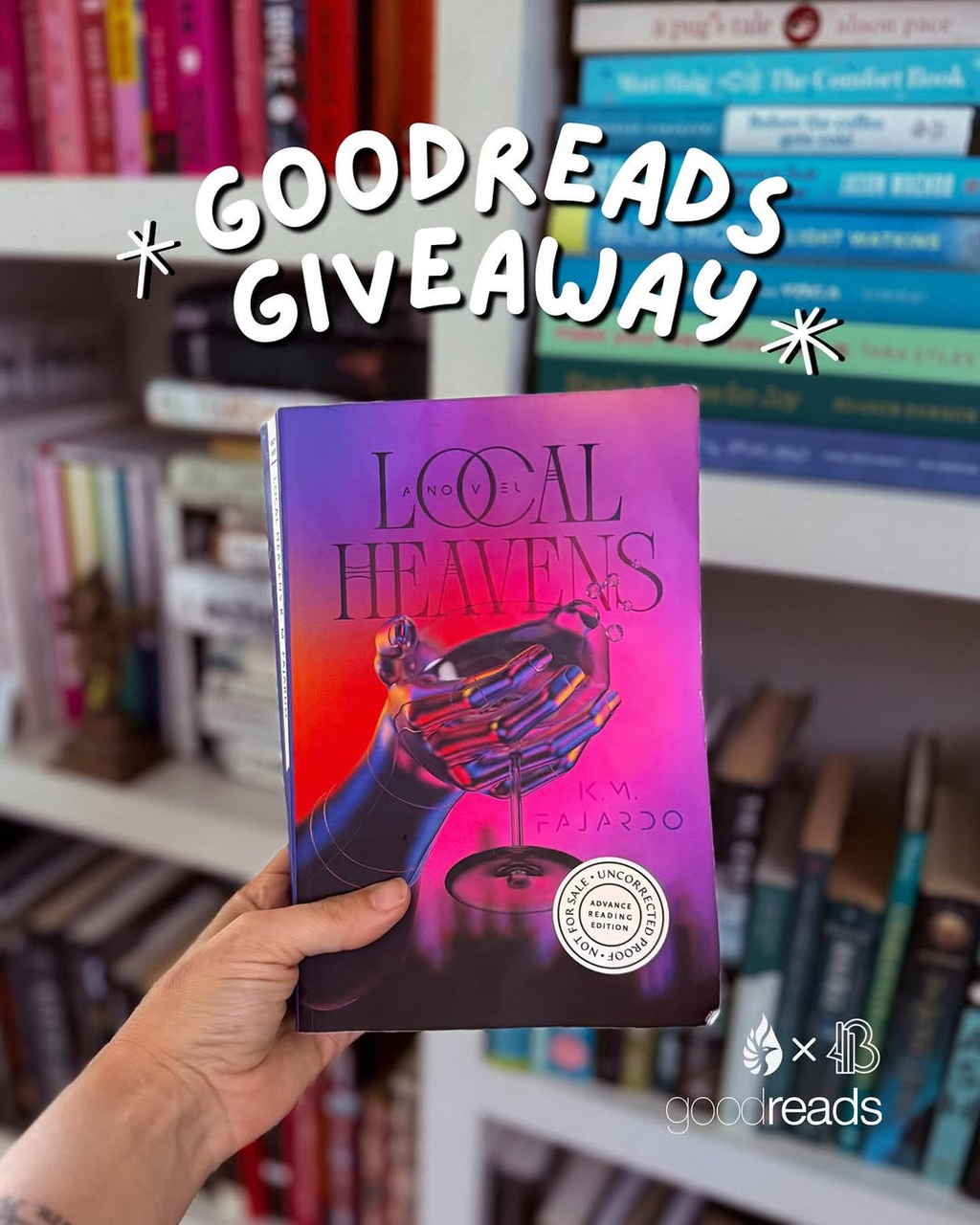 Want to win a kindle copy of LOCAL HEAVENS?
