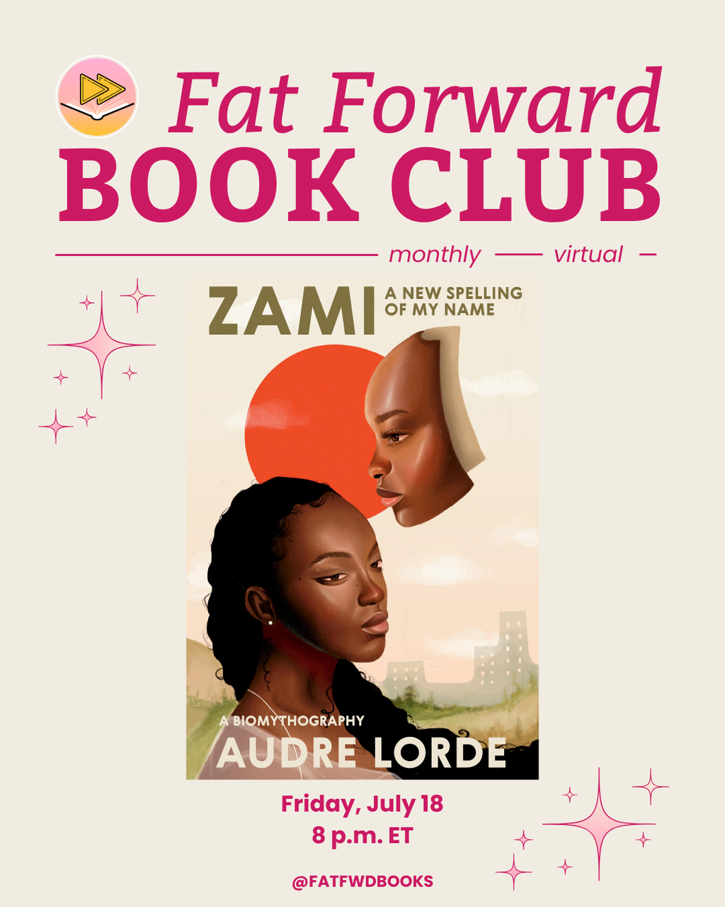 ✨ Our Fat Forward Book Club July Pick ✨