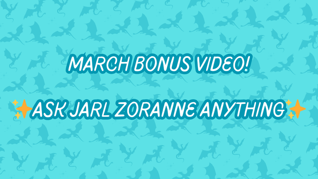 March Bonus Video! Ask Me Anything!