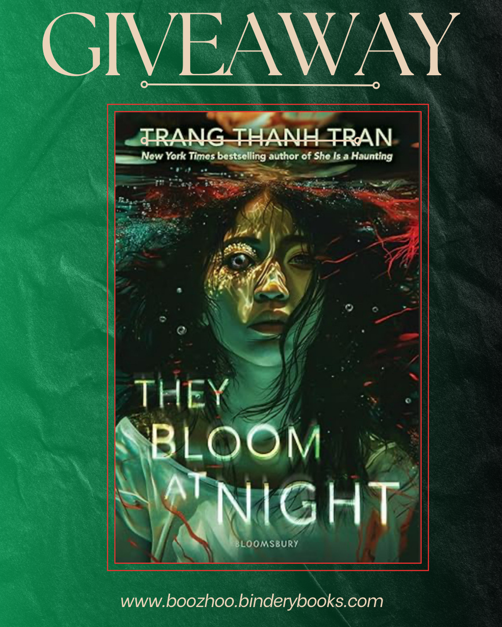 GIVEAWAY: THEY BLOOM AT NIGHT
