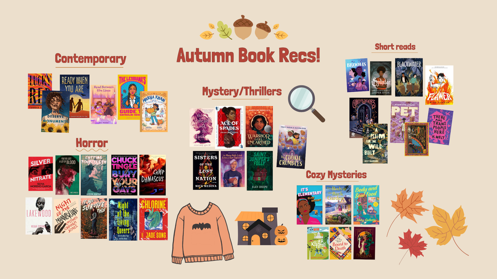 Autumn Book Recs! 🎃🍂📚